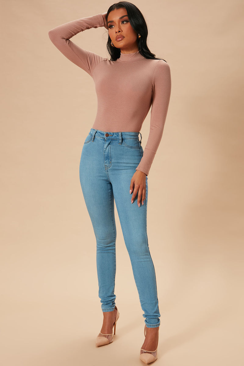 Classic High Waist Skinny Jeans - Light Blue Wash | Fashion Nova, Jeans |  Fashion Nova