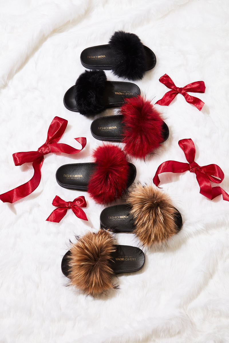 Coming Fur You Slides Tan Fashion Nova Shoes Fashion Nova