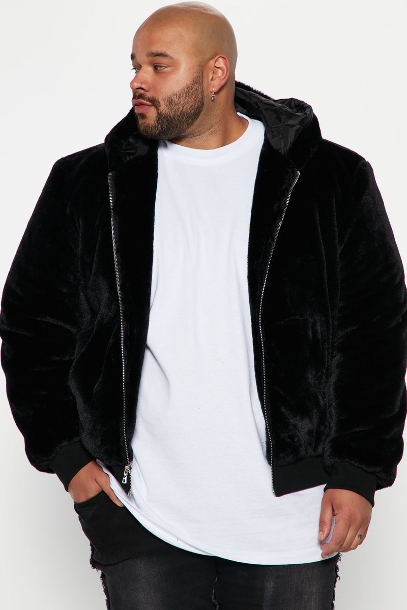 Mink top hoodie mens