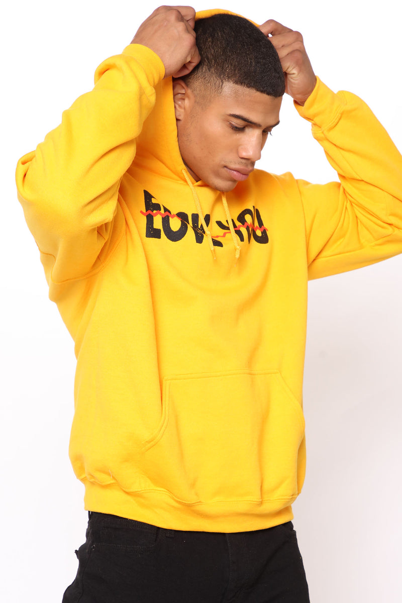 Fuck Love Hoodie - Yellow | Fashion Nova, Mens Graphic Tees | Fashion Nova