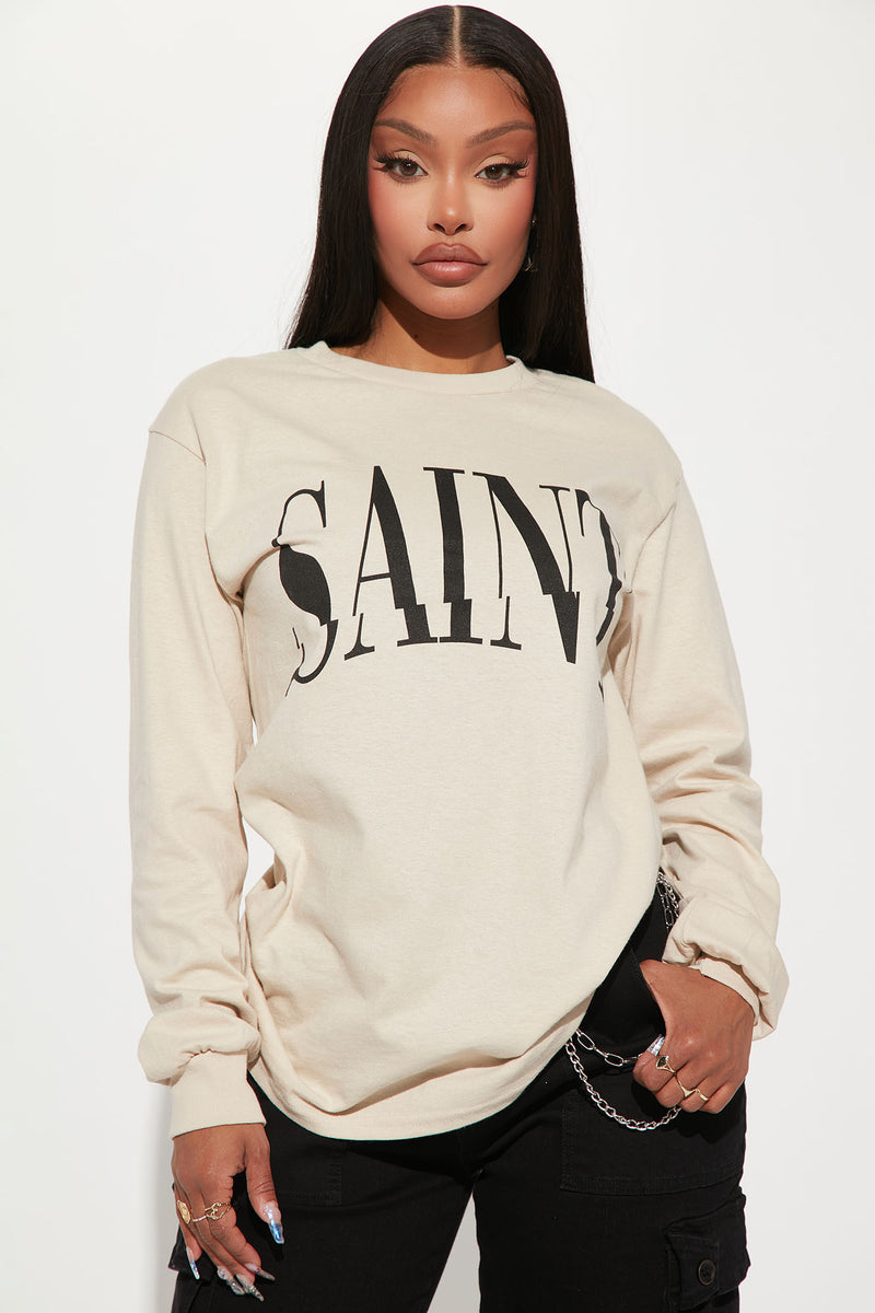 Ye saint west discount slogan oversized sweater