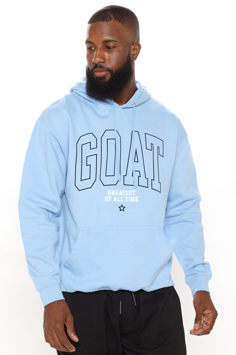 All blue hoodie store