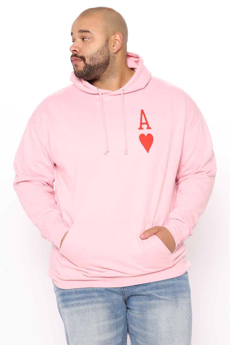 Ace family cheap pink hoodie