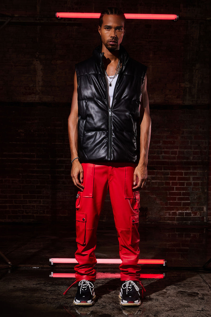 Calvin klein on sale 205w39nyc leather pants