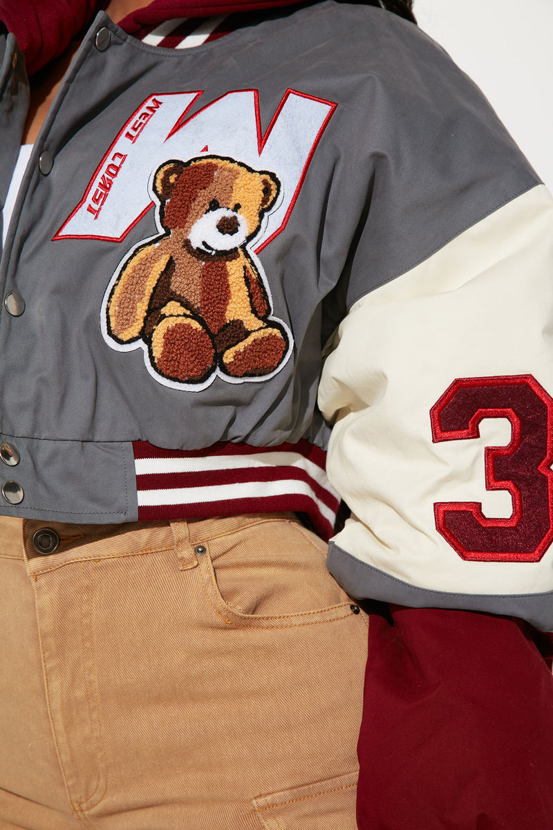 Teddy bear discount jacket fashion nova