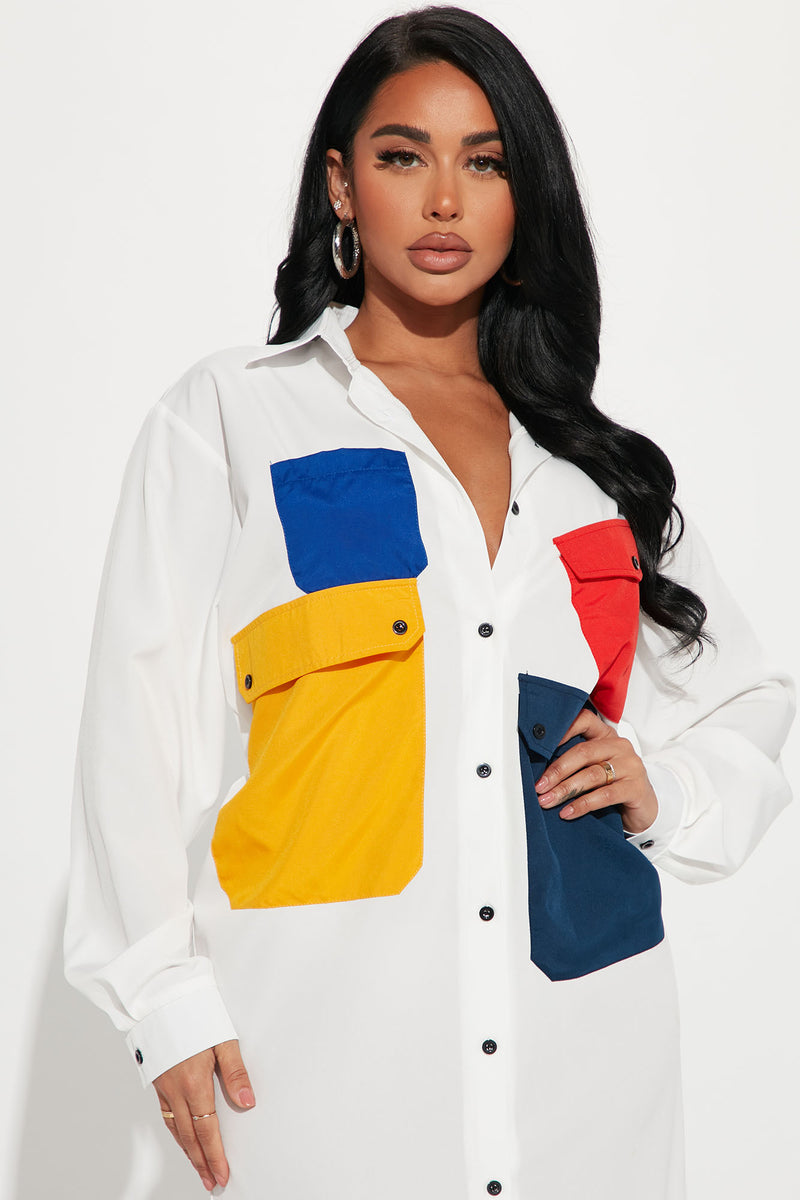 Fashion nova clearance button dress