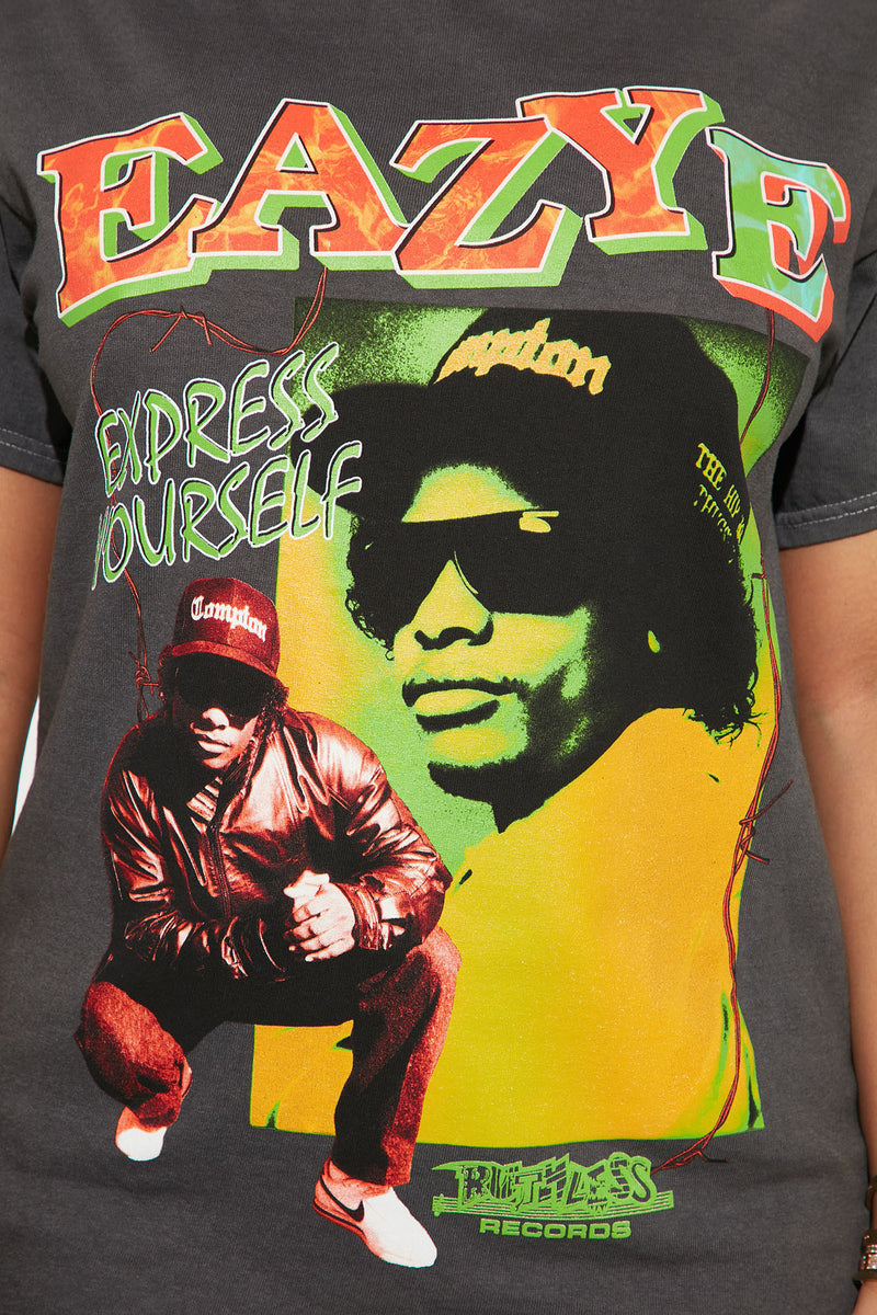 Express Yourself EazyE Washed TShirt Black Fashion Nova, Screens