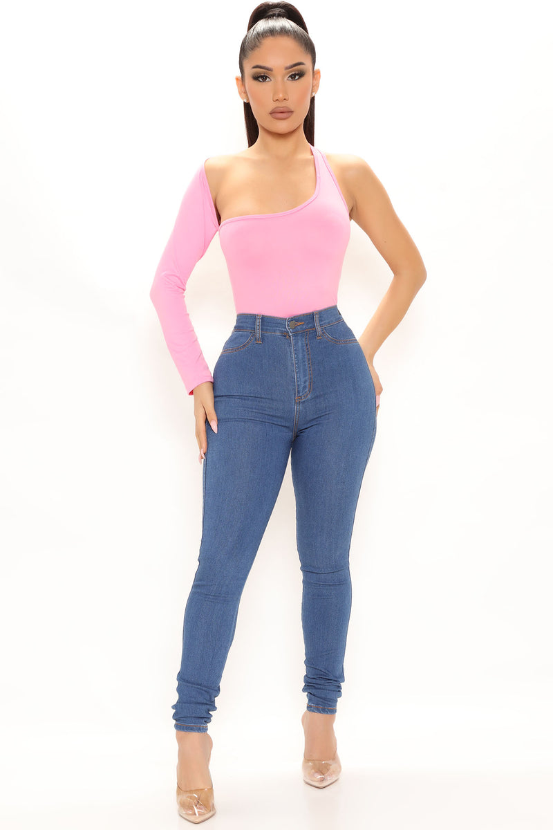 Arms Around Me Bodysuit Pink Fashion Nova, Bodysuits Fashion Nova