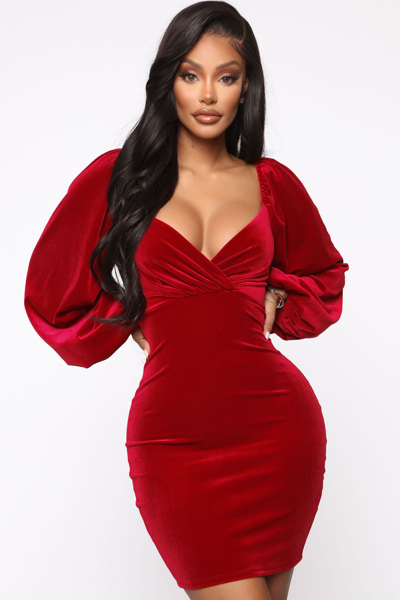 Fashion nova velvet clearance
