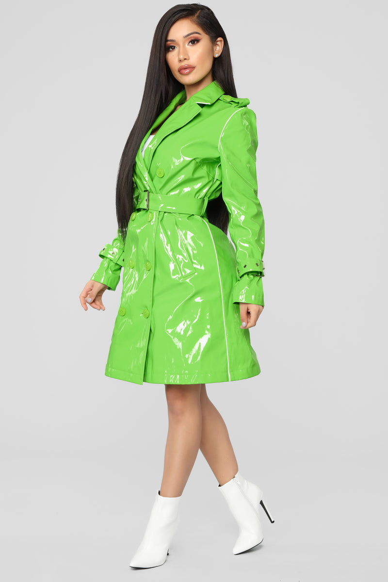 Fashion nova on sale trench coat dress