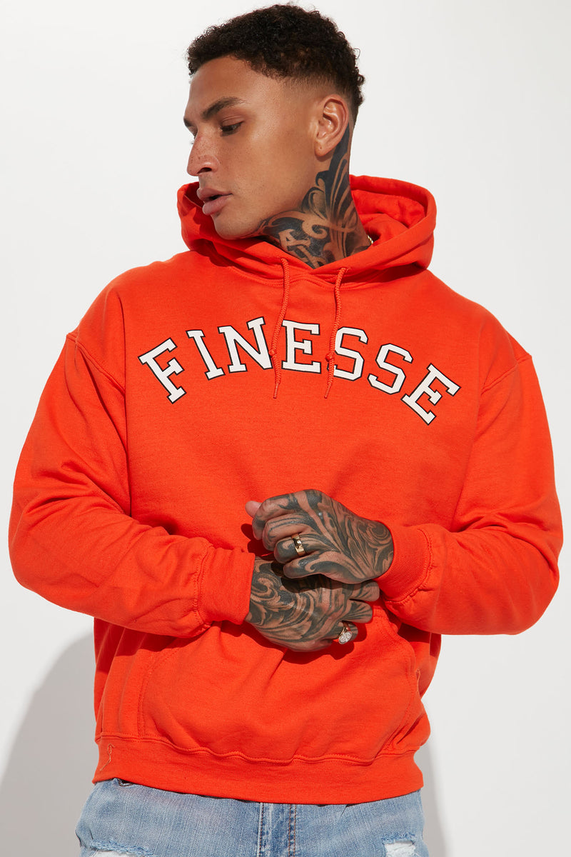 Orange discount finesse hoodie