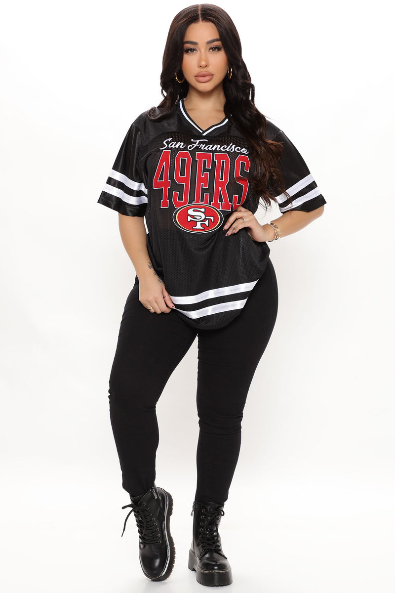 Womens 2025 49er jerseys