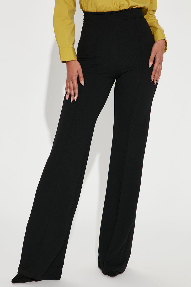 Tall Victoria High Waisted Dress Pants Black