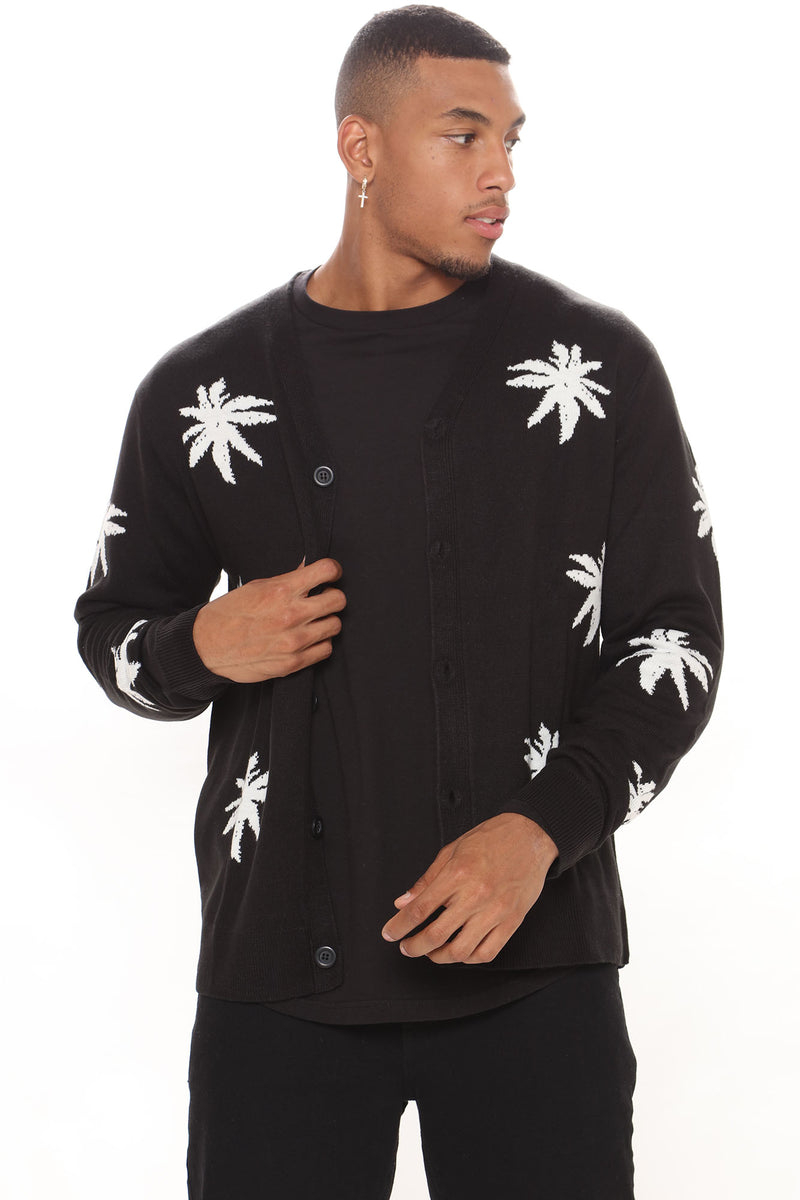 Amiri palm tree cardigan hot sale