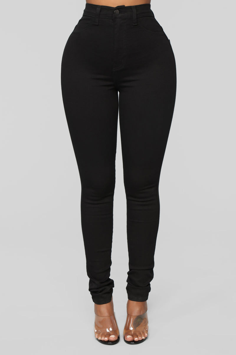 Fashion nova classic high waist skinny shop jeans black