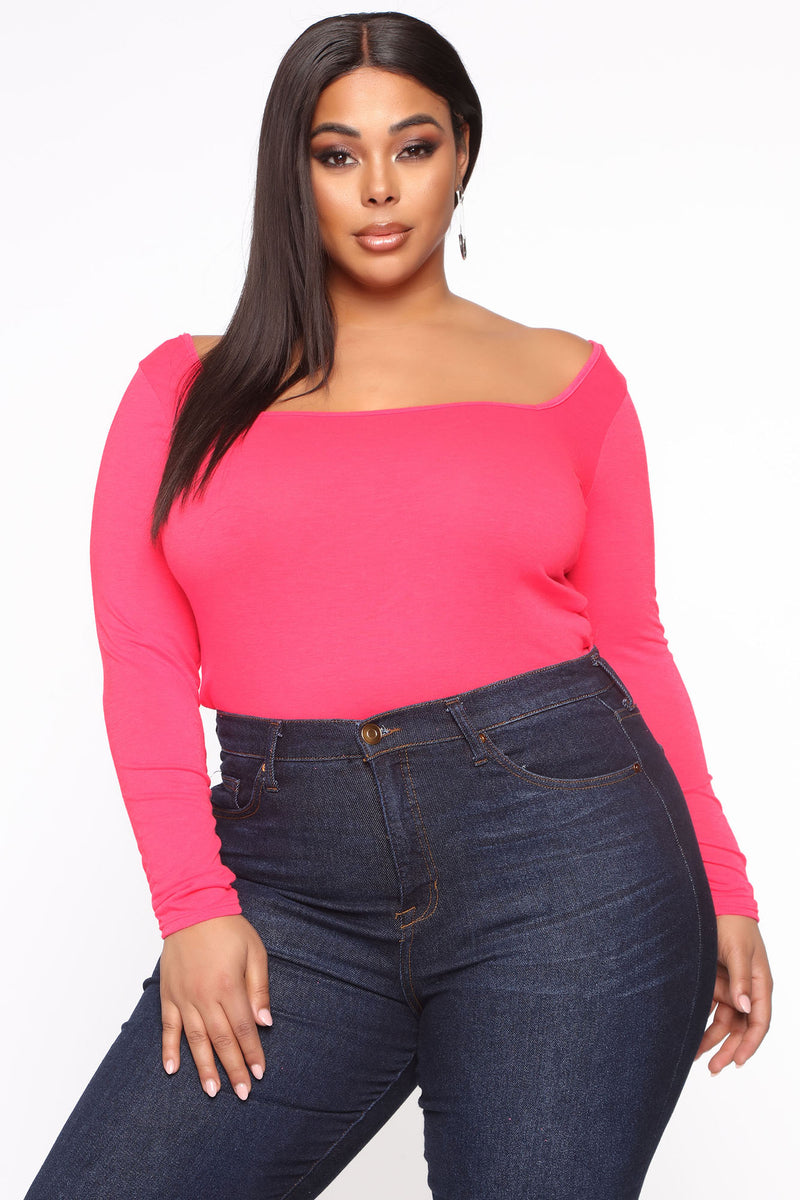 You Got All My Time Top - Neon Pink | Fashion Nova, Knit Tops | Fashion ...