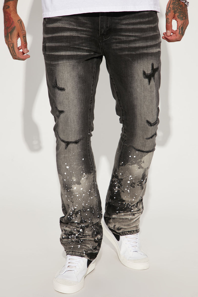 Rockstar Made Stacked Skinny Jeans - Dark Wash, Fashion Nova, Mens Jeans