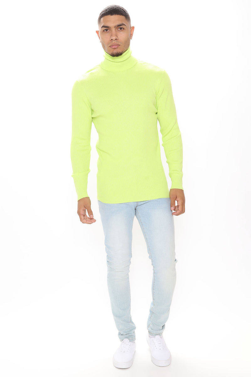 Neon turtleneck shop mens