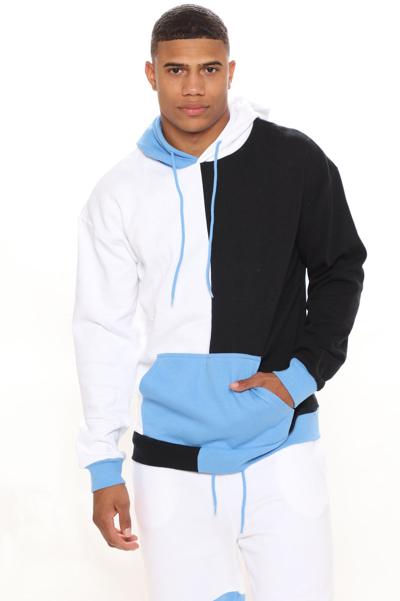 Fashion nova best sale color block hoodie