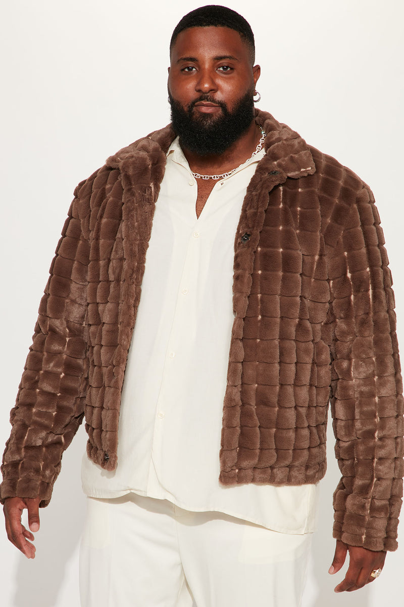 Faux jacket best sale