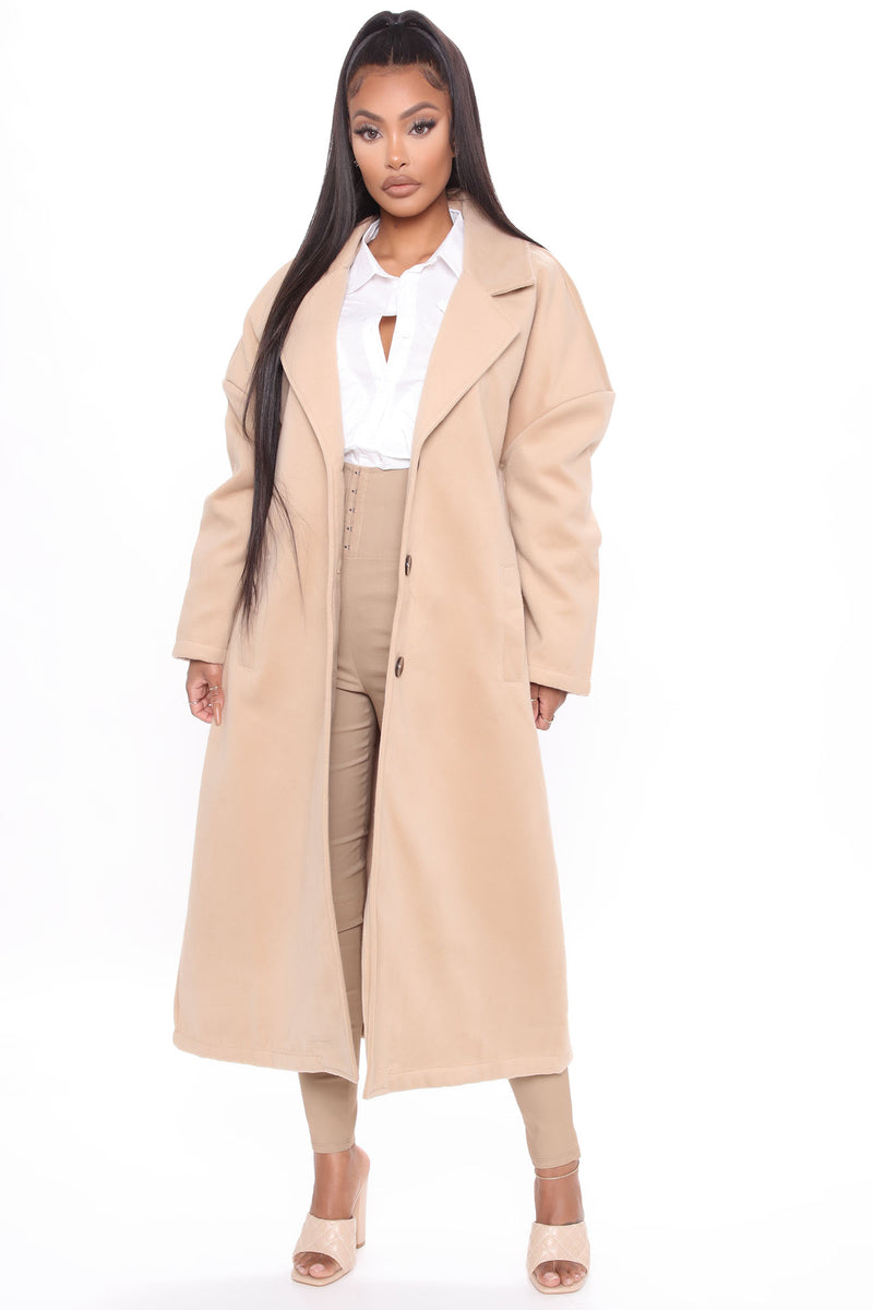 Fashion nova sales long coat