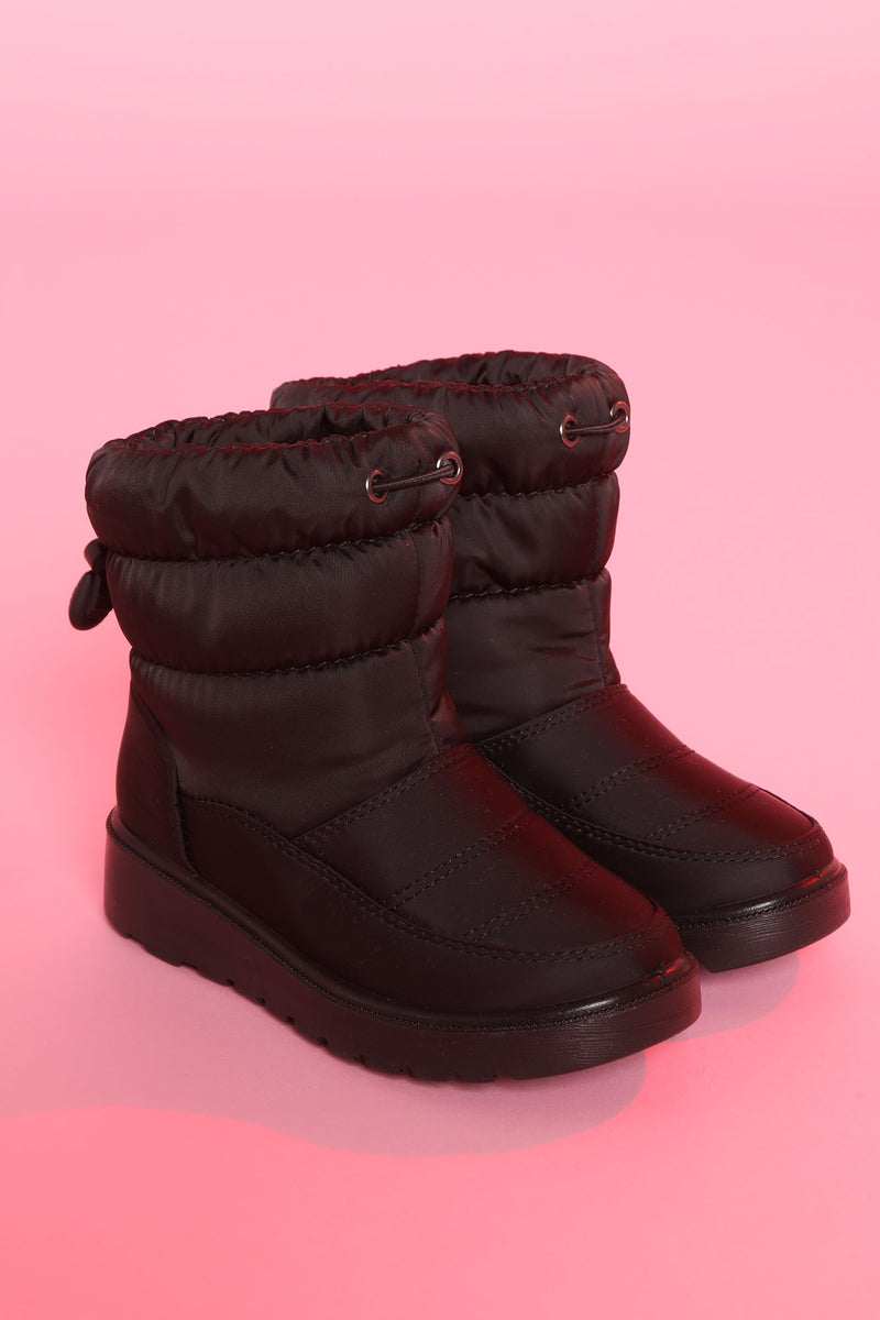 Mini She s A Snow Girl Boots Black Fashion Nova Kids Shoes