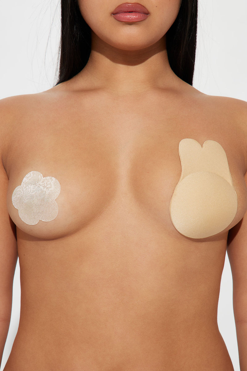Bunny Boost Lifting Nipple Cover Pasties - Nude, Fashion Nova, Lingerie &  Sleepwear
