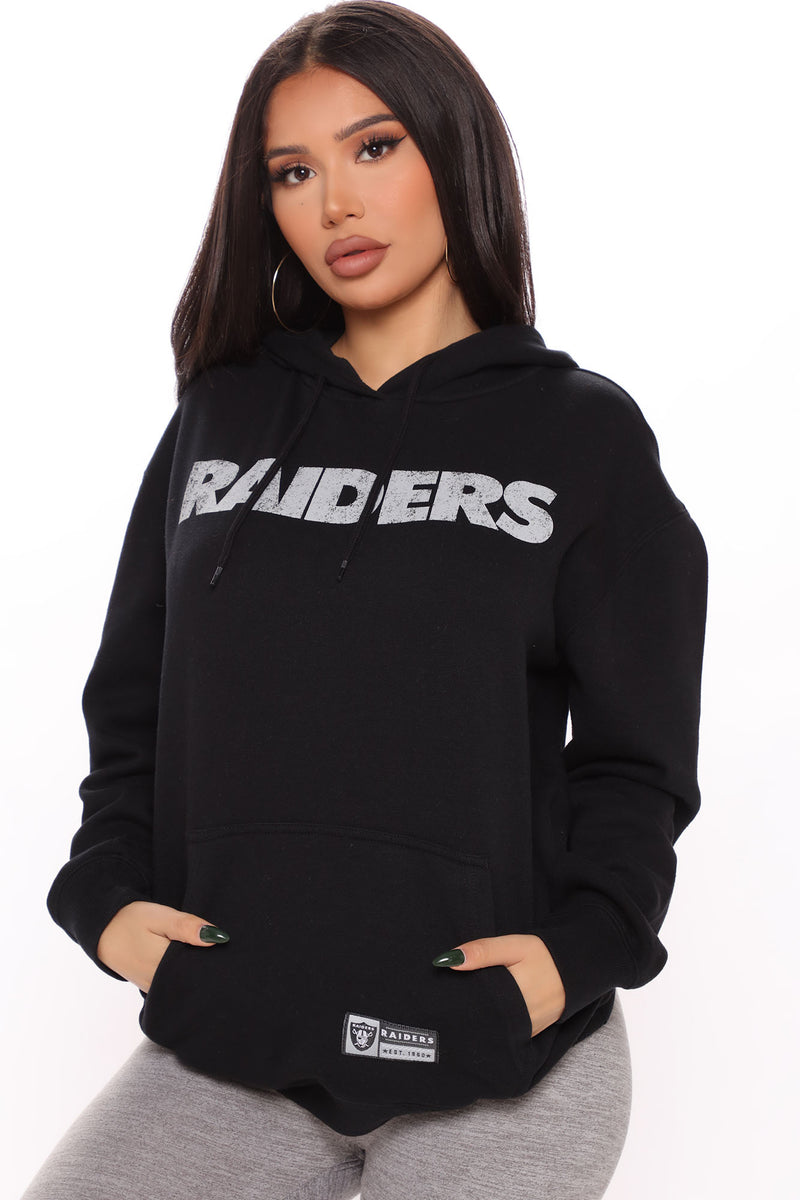 Black cheap raiders hoodie