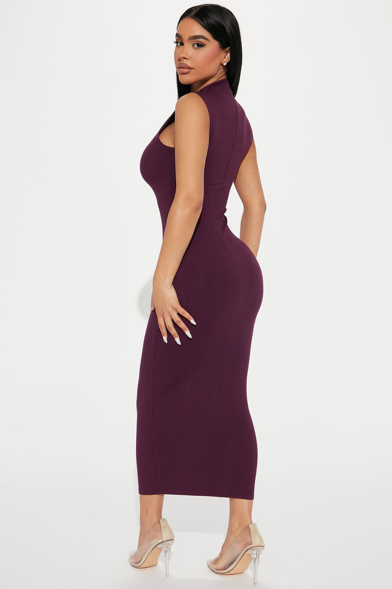 Fashion nova plum dress 2025