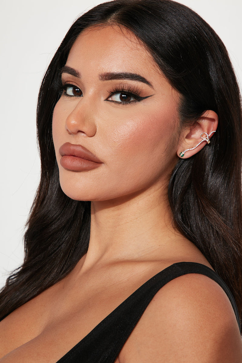 Sneaking Around Ear Cuff Set Gold Fashion Nova, Jewelry Fashion Nova