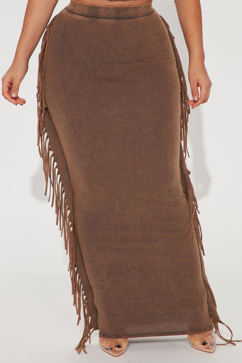 Fringe skirt outlet fashion nova