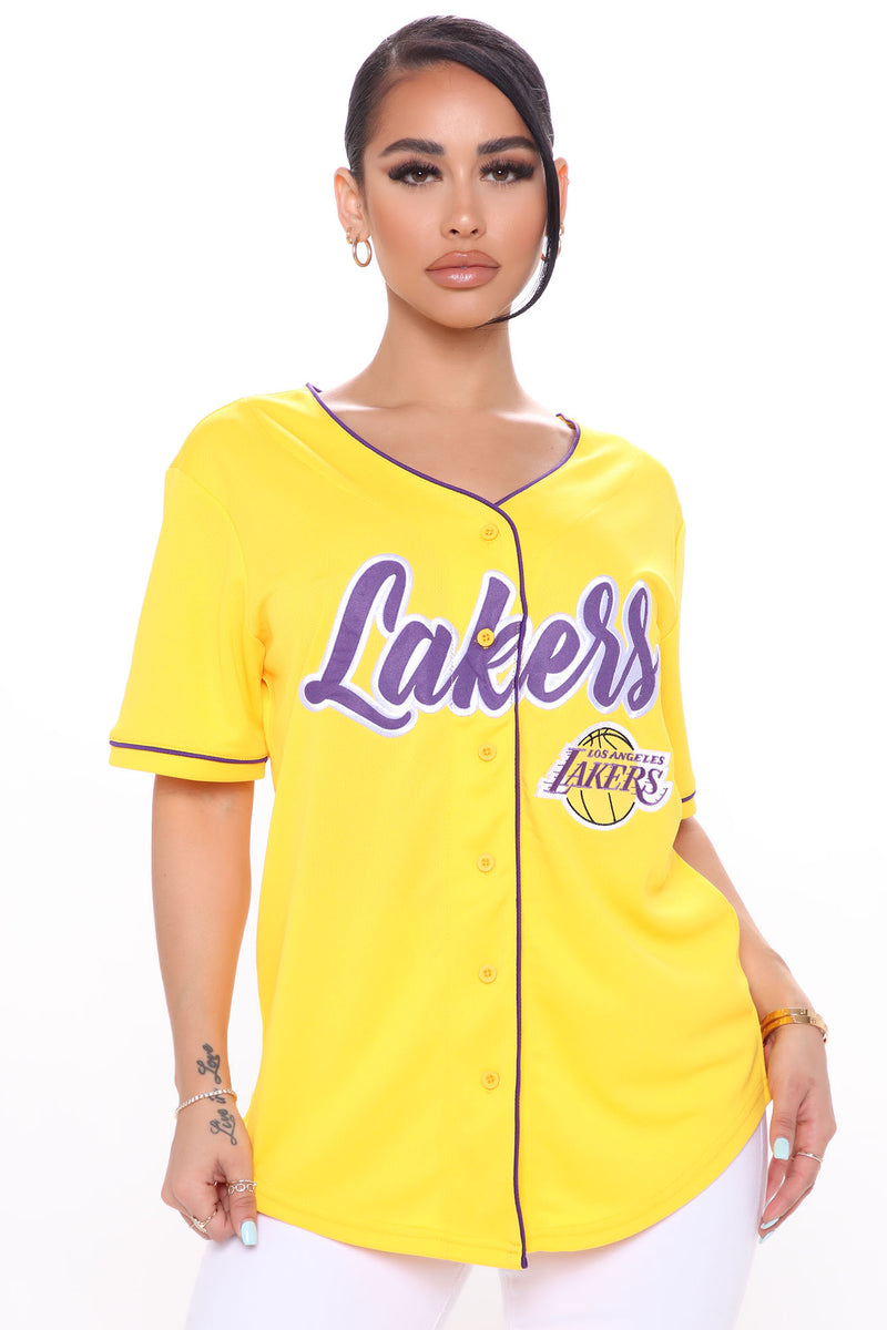 lakers baseball jersey