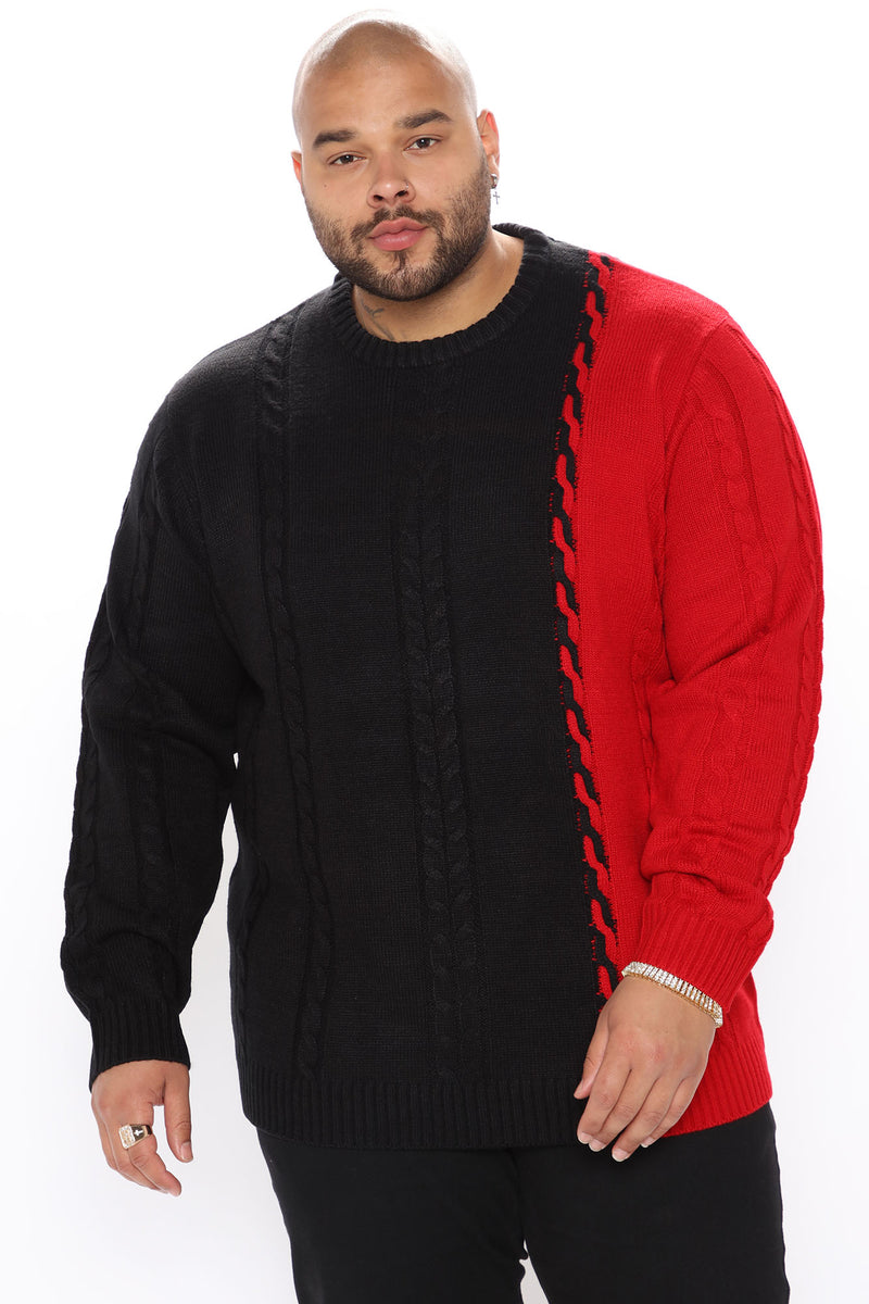 Cody Cable Knit Sweater Fashion Nova, Mens Sweaters