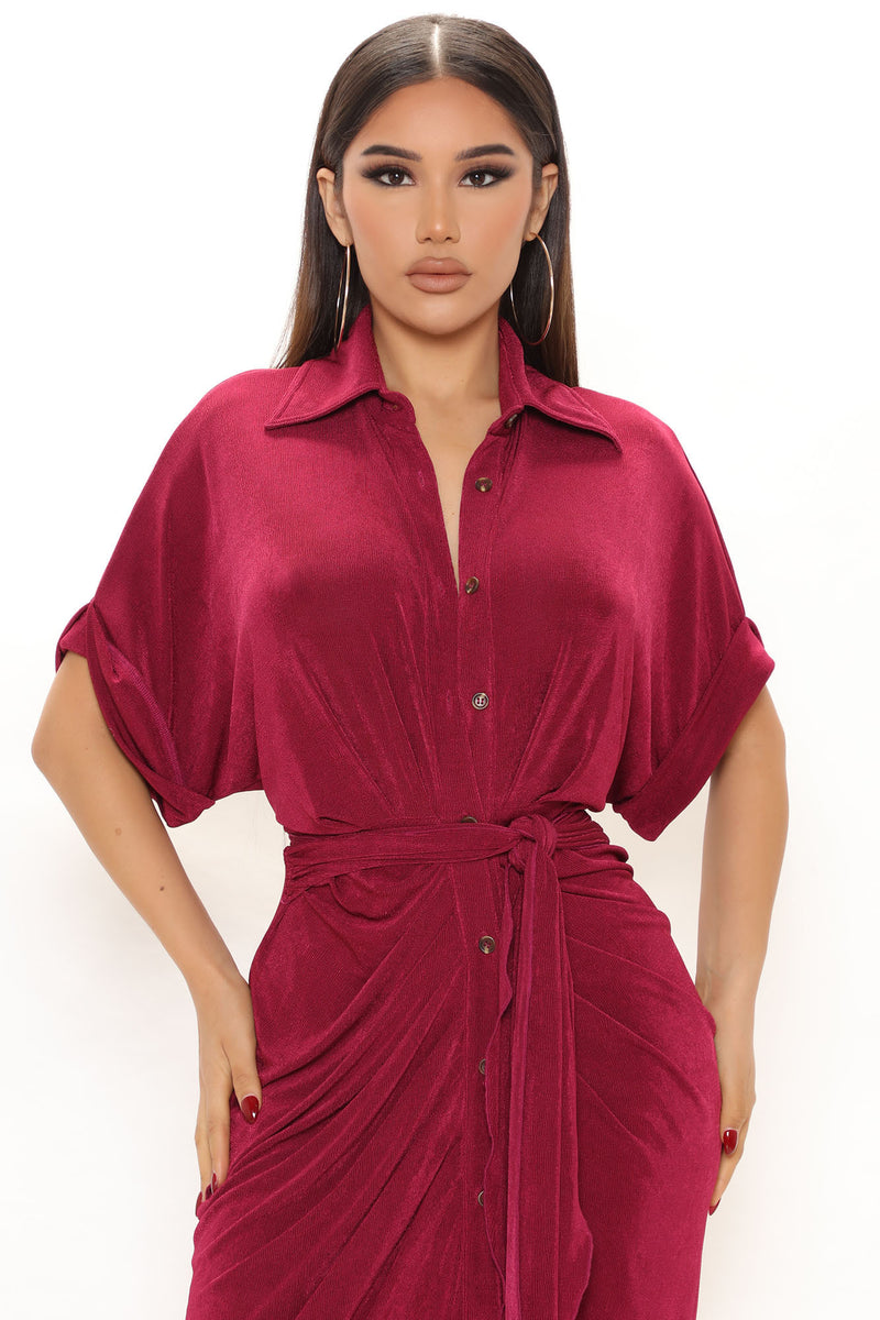 Full grown knot dress fashion nova online
