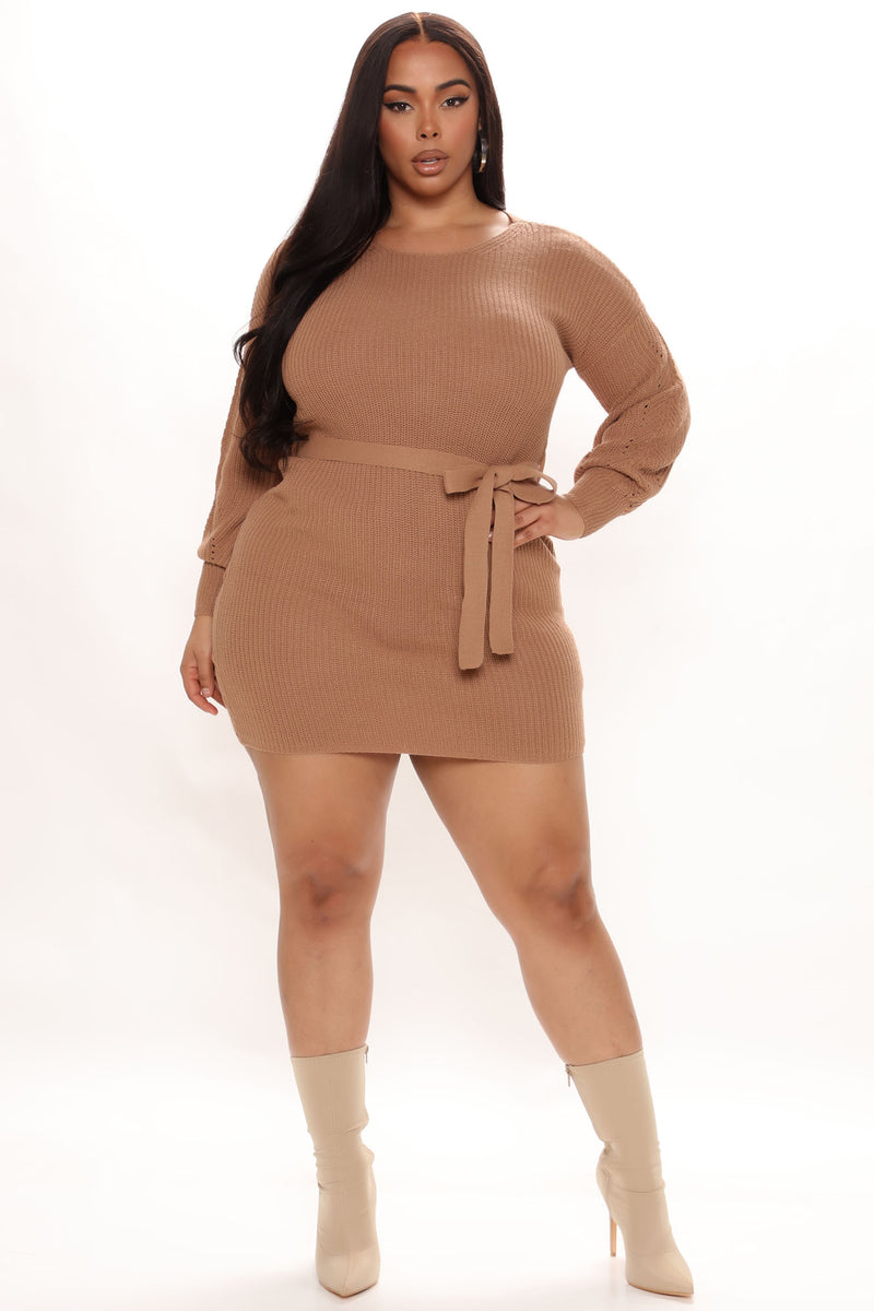Harvest Festival Sweater Mini Dress