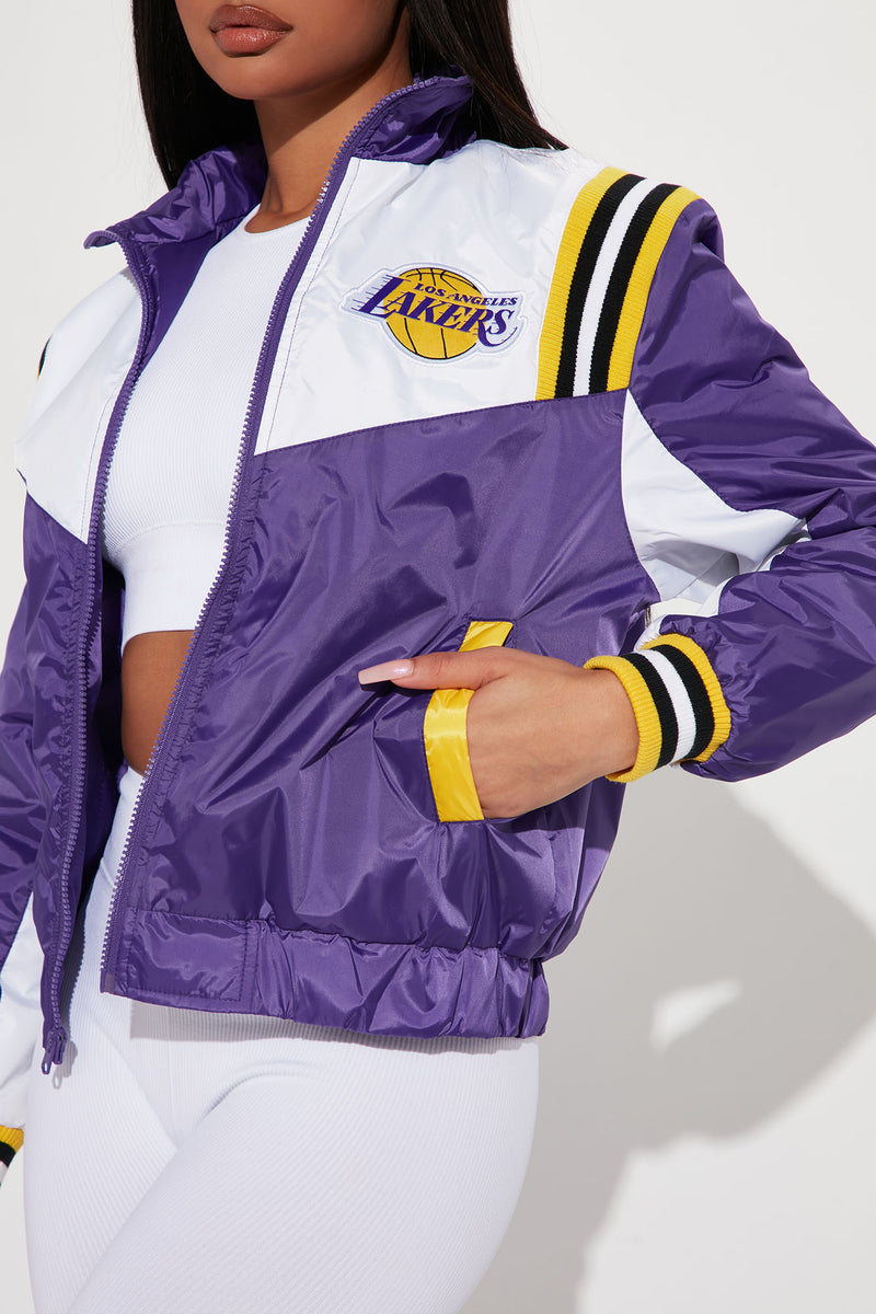 womens lakers jacket
