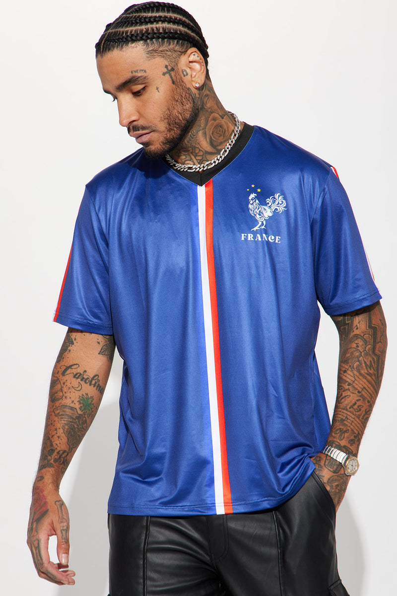France Swagger Jersey Navy Fashion Nova, Mens Tees & Tanks