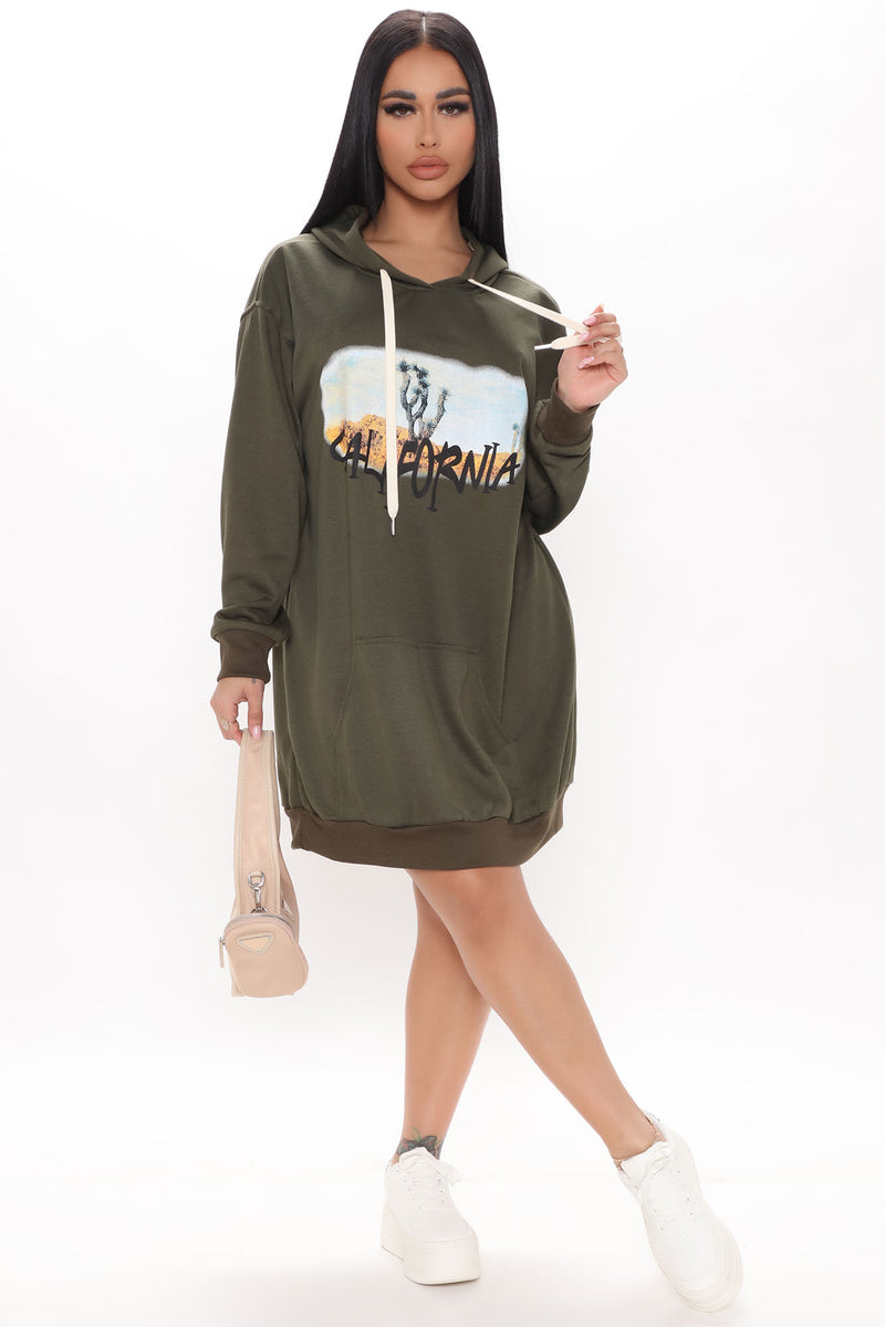 Fashion nova cheap sweatshirt dress