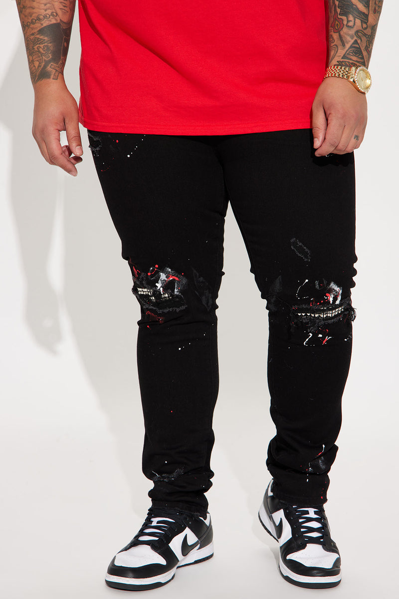 Fashion nova men black jeans on sale