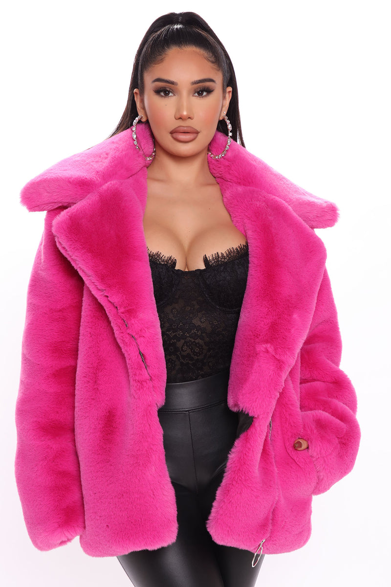 Fashion nova hot sale faux fur