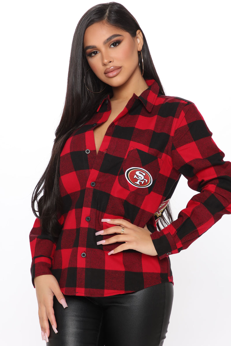 49ers flannel jacket