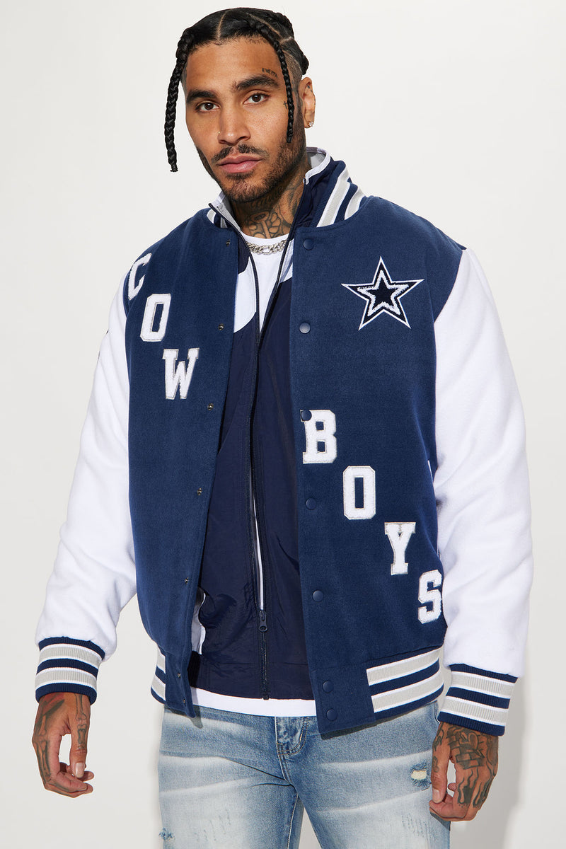 dallas cowboys womens varsity jacket