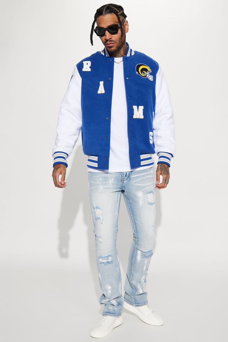 Rams sales varsity jacket