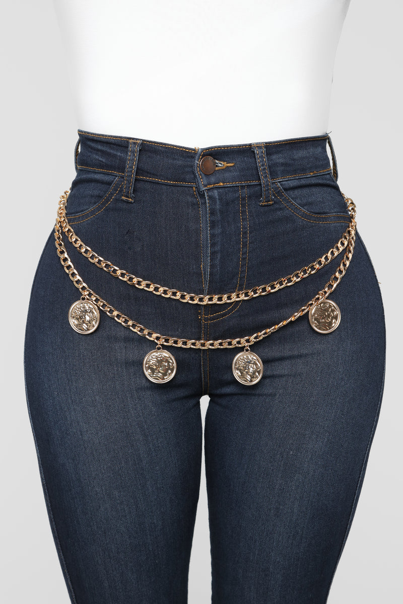 Genie Belly Chain Gold Fashion Nova, Jewelry Fashion Nova