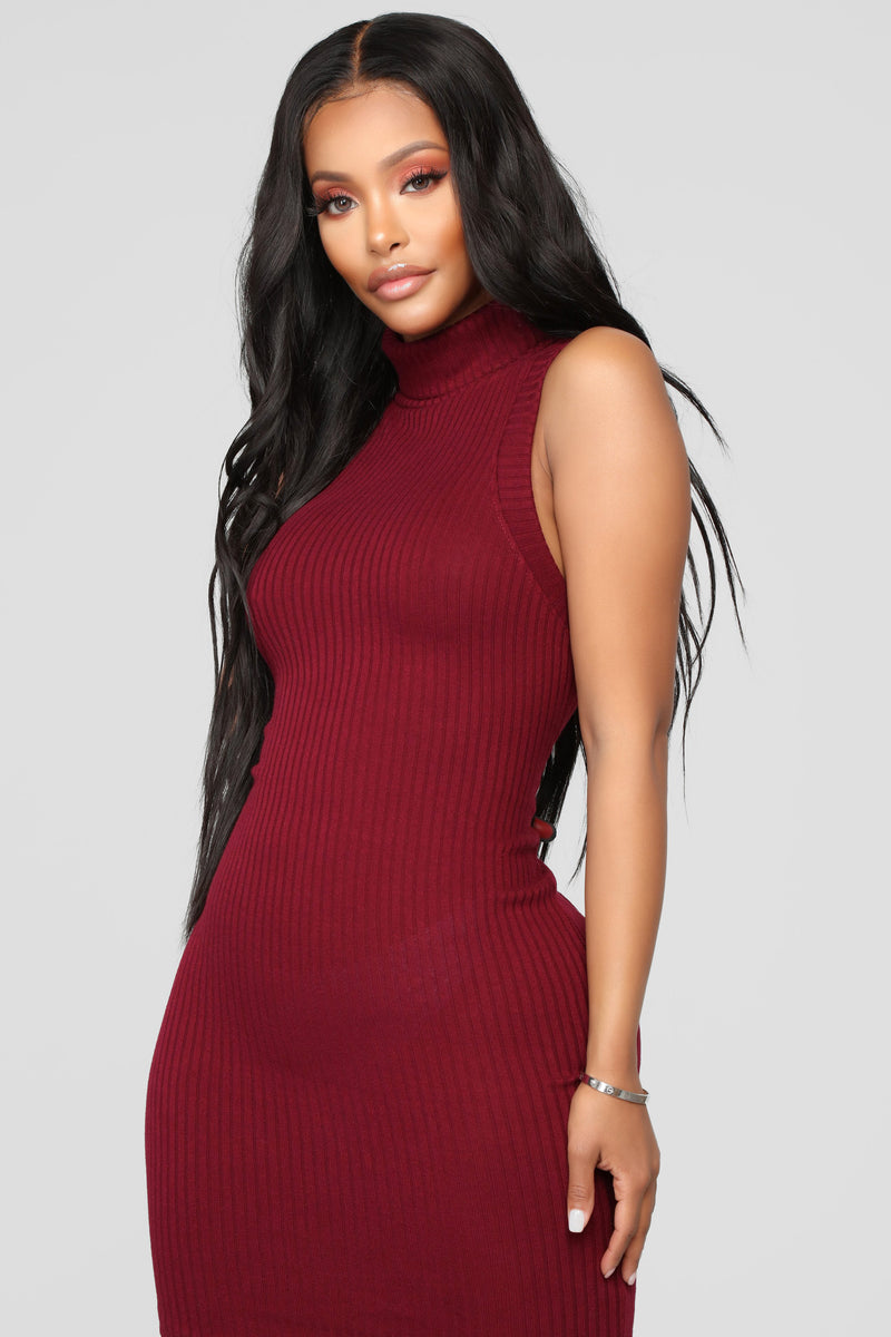 Ready For Some Chill Ribbed Mini Dress