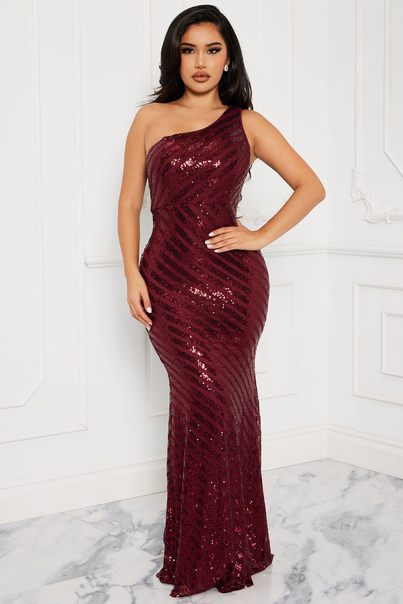 Cassandra Sequin Maxi Dress