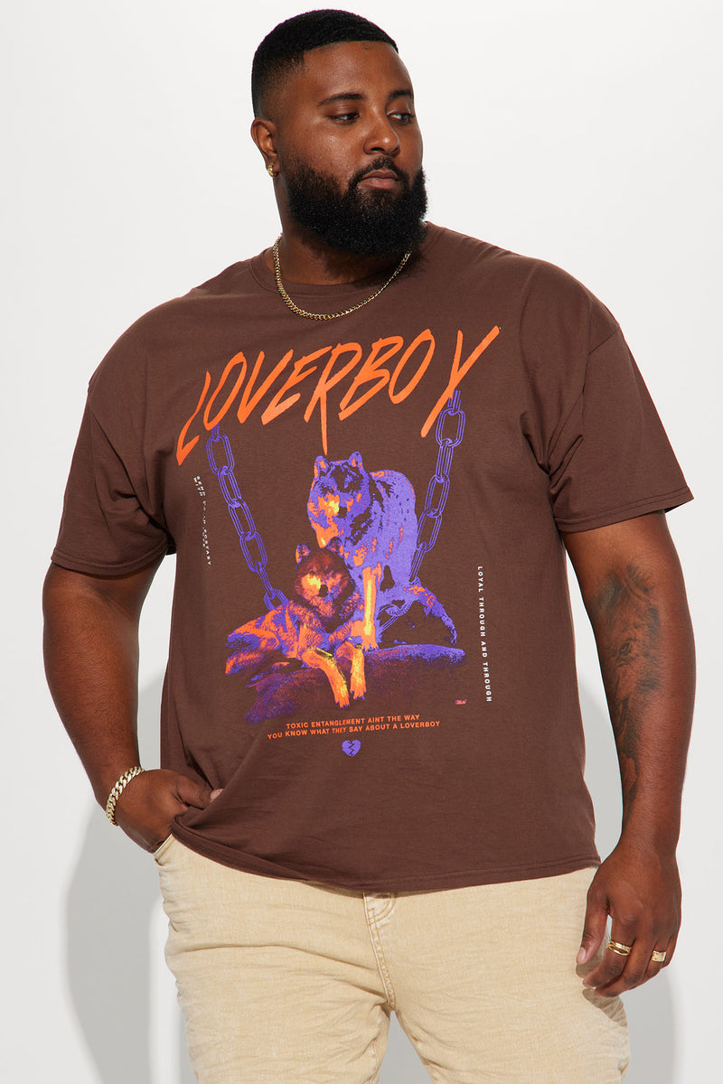 Loverboy Short Sleeve Tee Chocolate