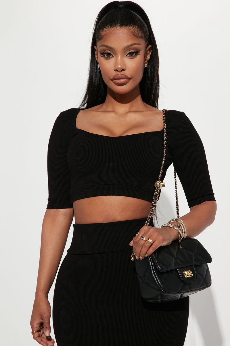 Timeless Fashion Crossbody Bag Black Fashion Nova, Handbags Fashion Nova