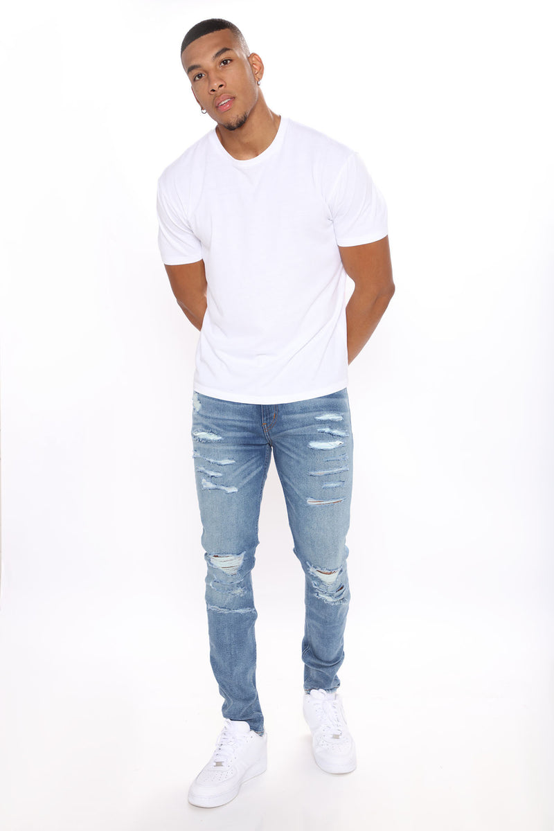 CT Skinny Jeans - Light Wash | Fashion Nova, Mens Jeans | Fashion Nova
