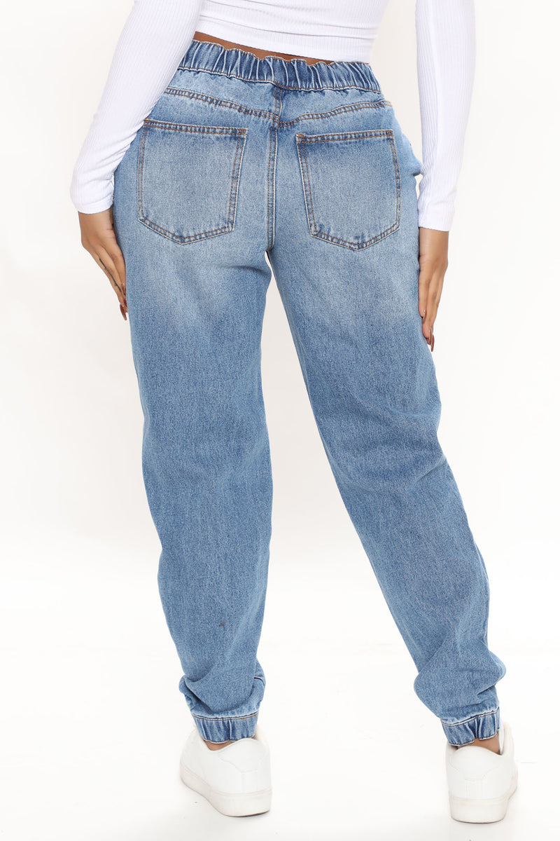 Fashion nova sales denim joggers